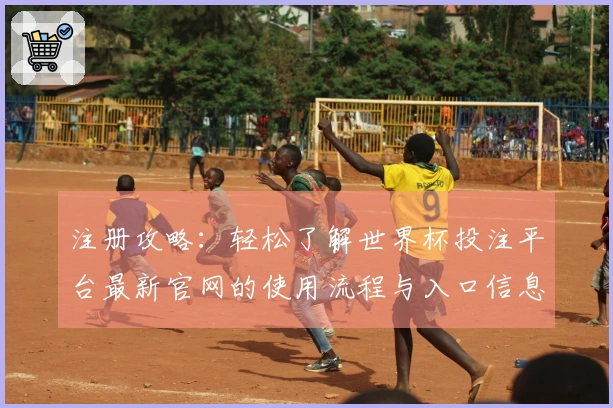 注册攻略：轻松了解世界杯投注平台最新官网的使用流程与入口信息